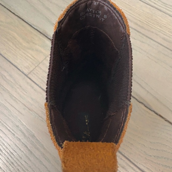 Vintage Havana Bayton-Chestnut chunky heel boot - Picture 7 of 7